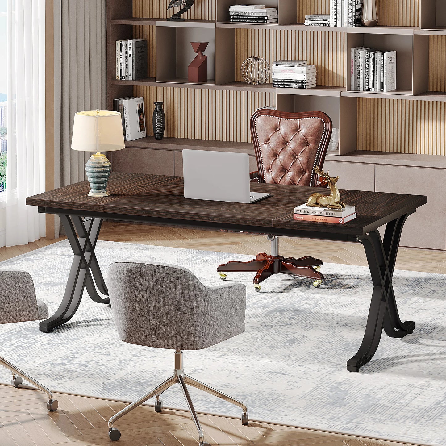 63" Executive Desk