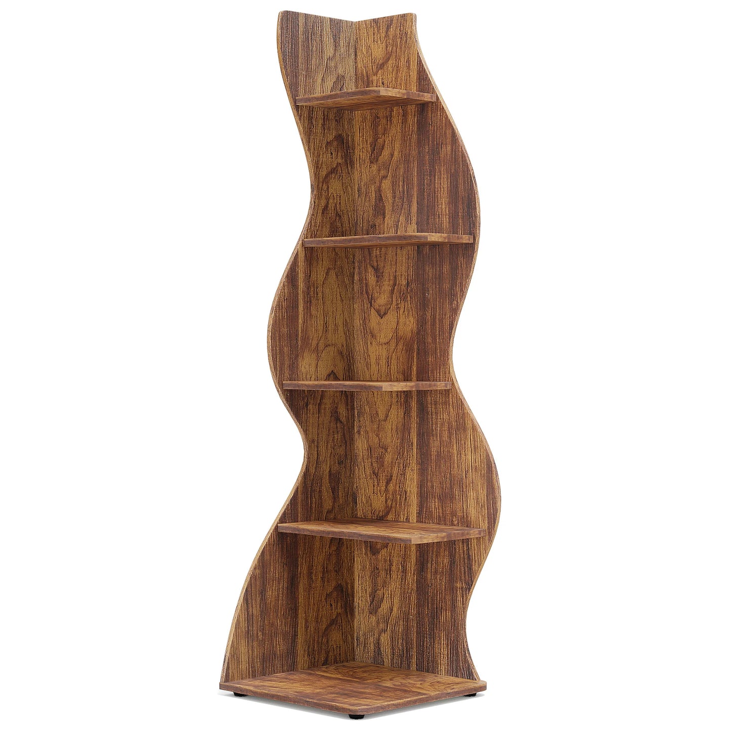 Modern Wavy Corner Shelf