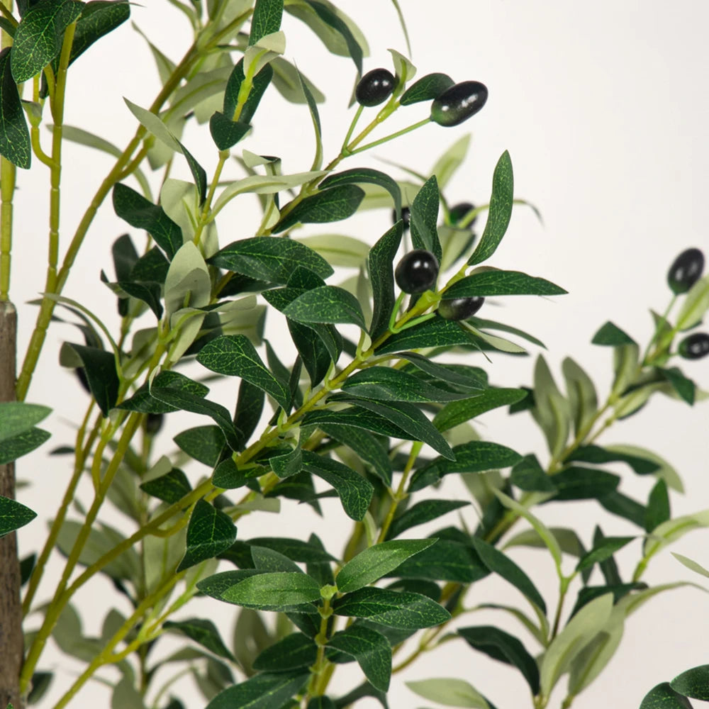 Artificial Potted Olive Plant