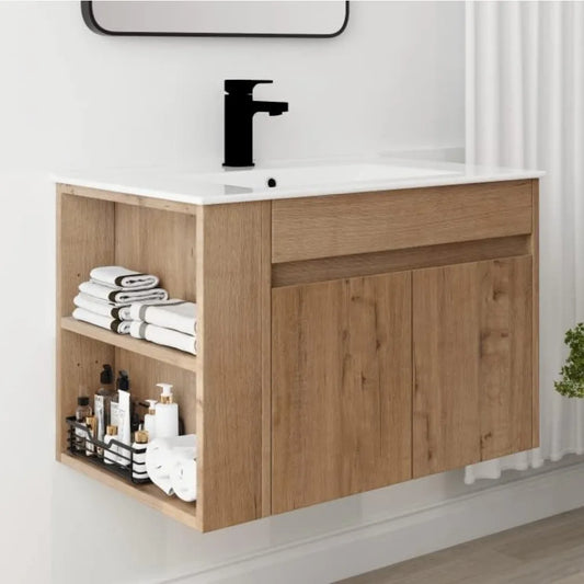 30" Modern Floating Vanity with Sink