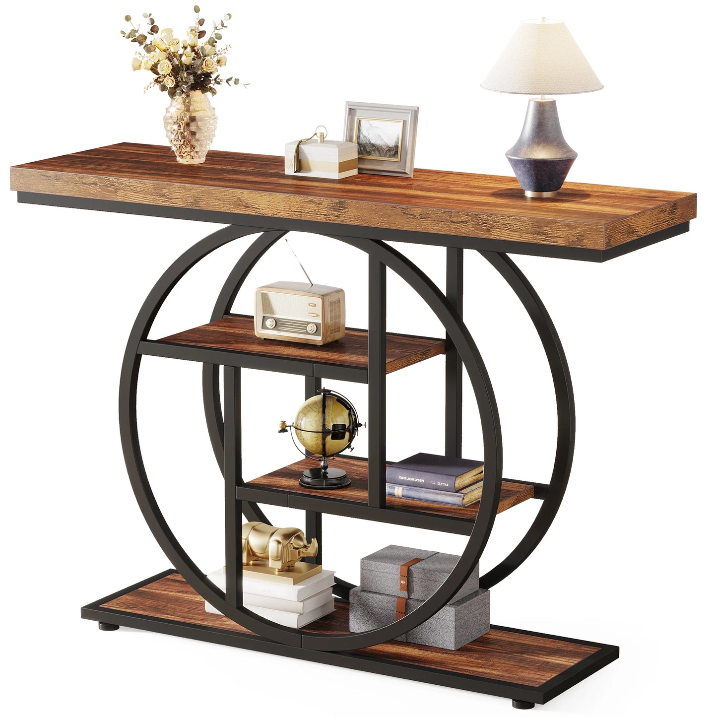 41.3" 4-Tier Console Table