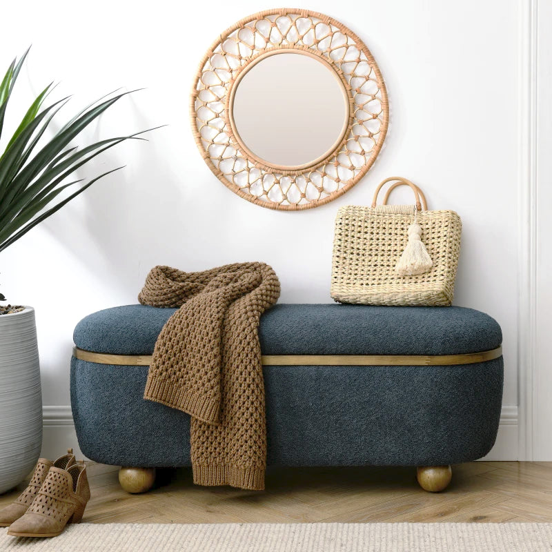 Upholstered Ottoman/Storage Bench
