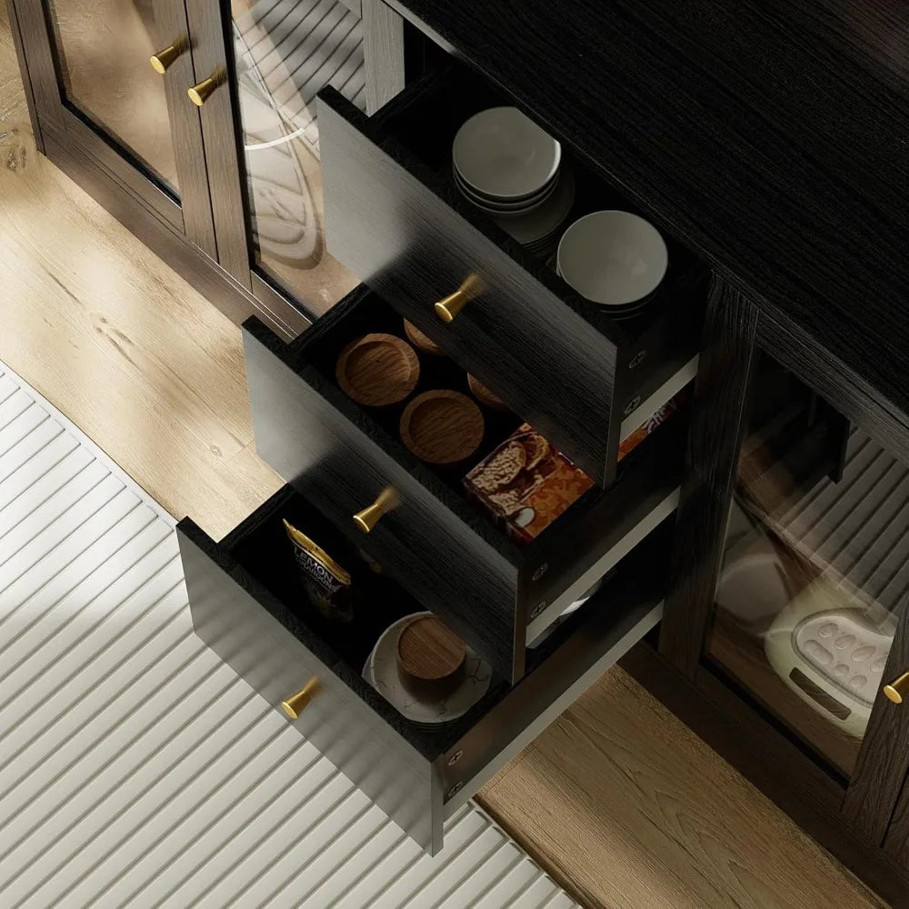 Large Kitchen Hutch Cabinet