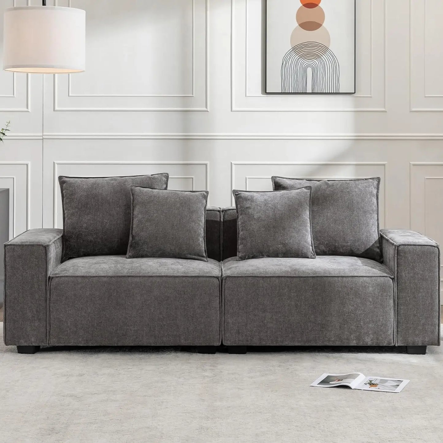 89" Classic Chenille Sofa
