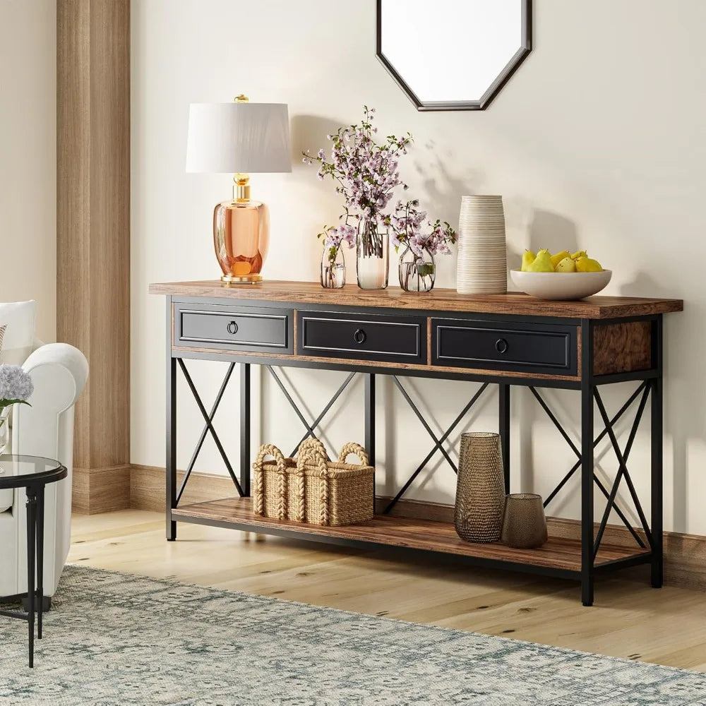 71" Farmhouse Console Table