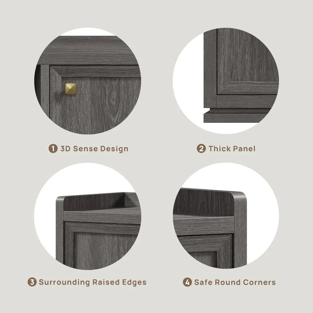 67" Traditional Entertainment Center