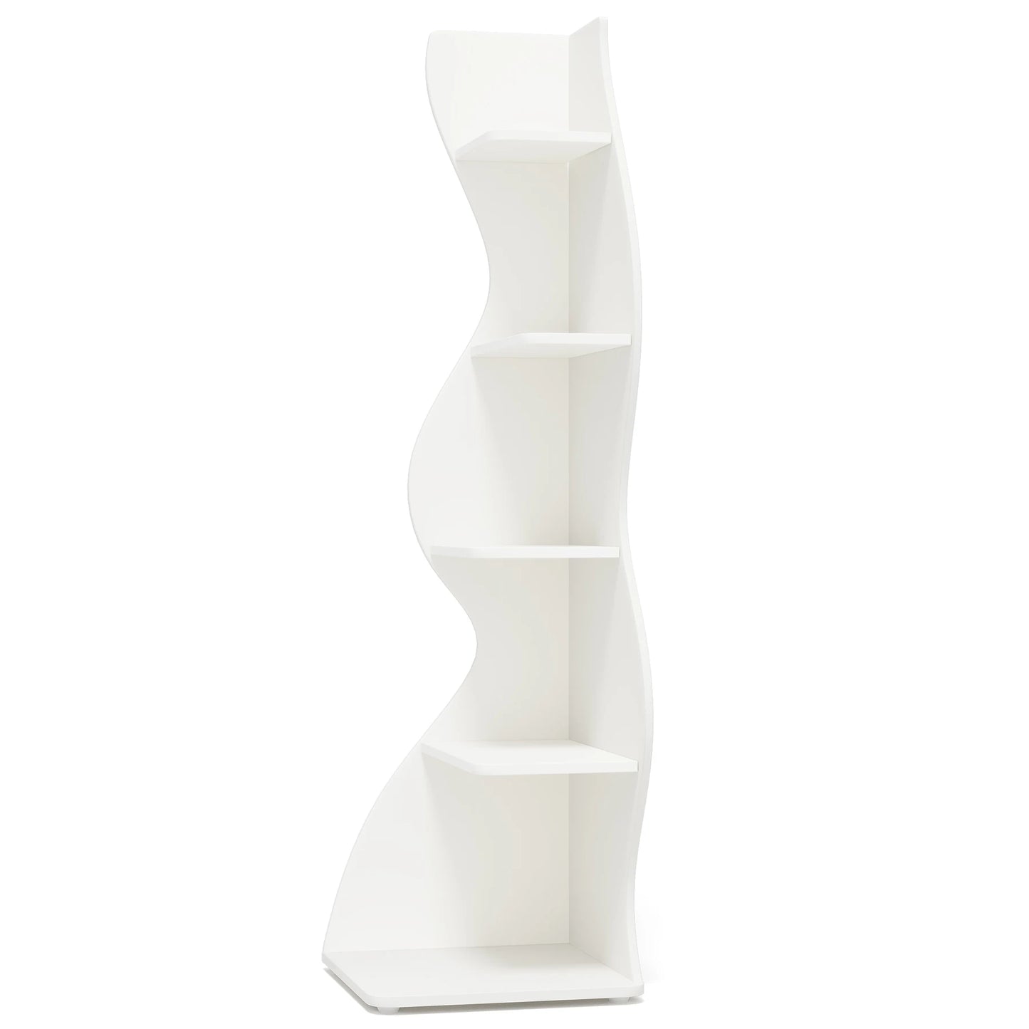 Modern Wavy Corner Shelf