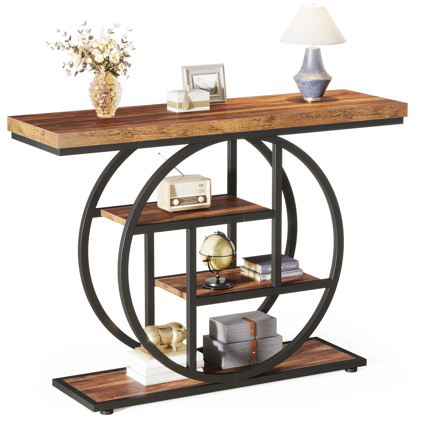 41.3" 4-Tier Console Table