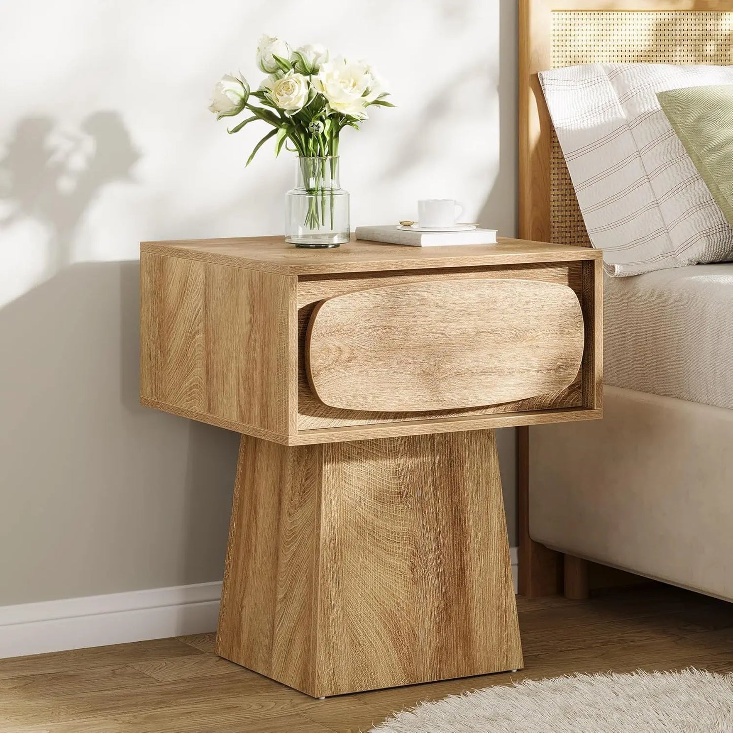 21" Mid Century Modern Nightstand