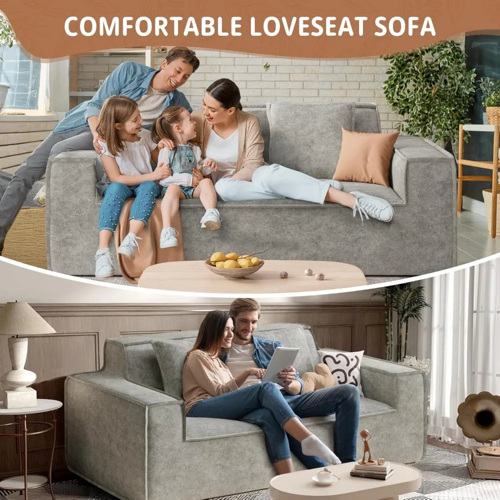 75'' Modern Loveseat Sofa