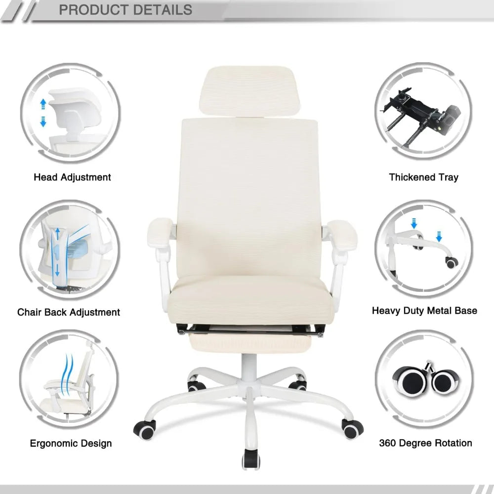 Home Office Desk and Chair Set