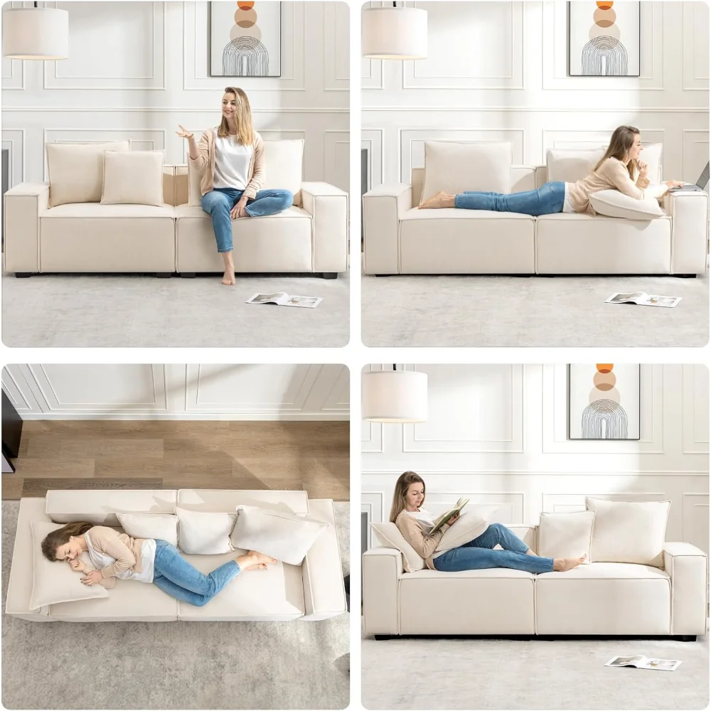 89" Classic Chenille Sofa