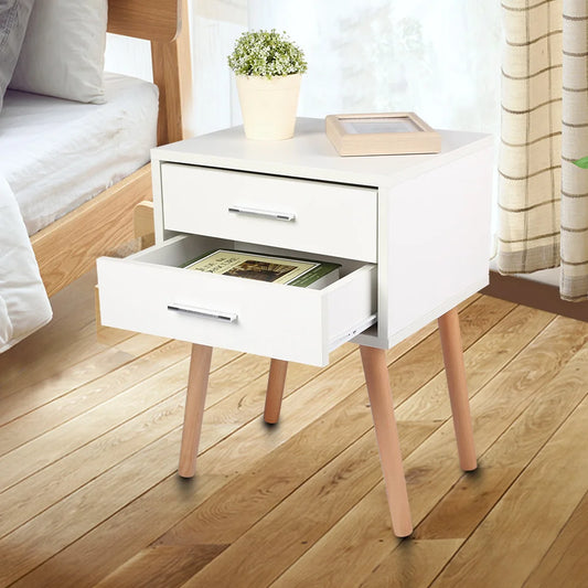 Classic 2-Drawer Nightstand