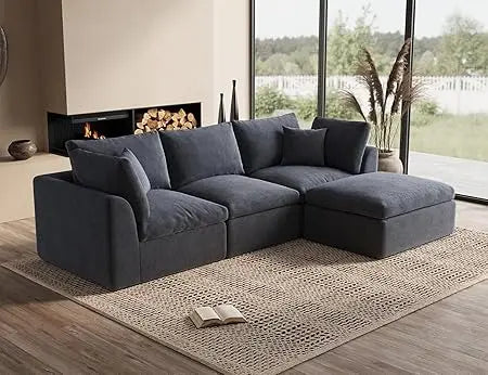 110" Cloud Sectional Couch