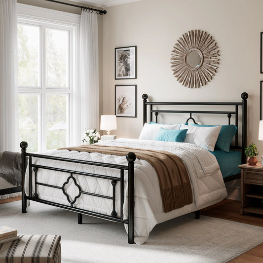 Vintage Victorian Style Bed
