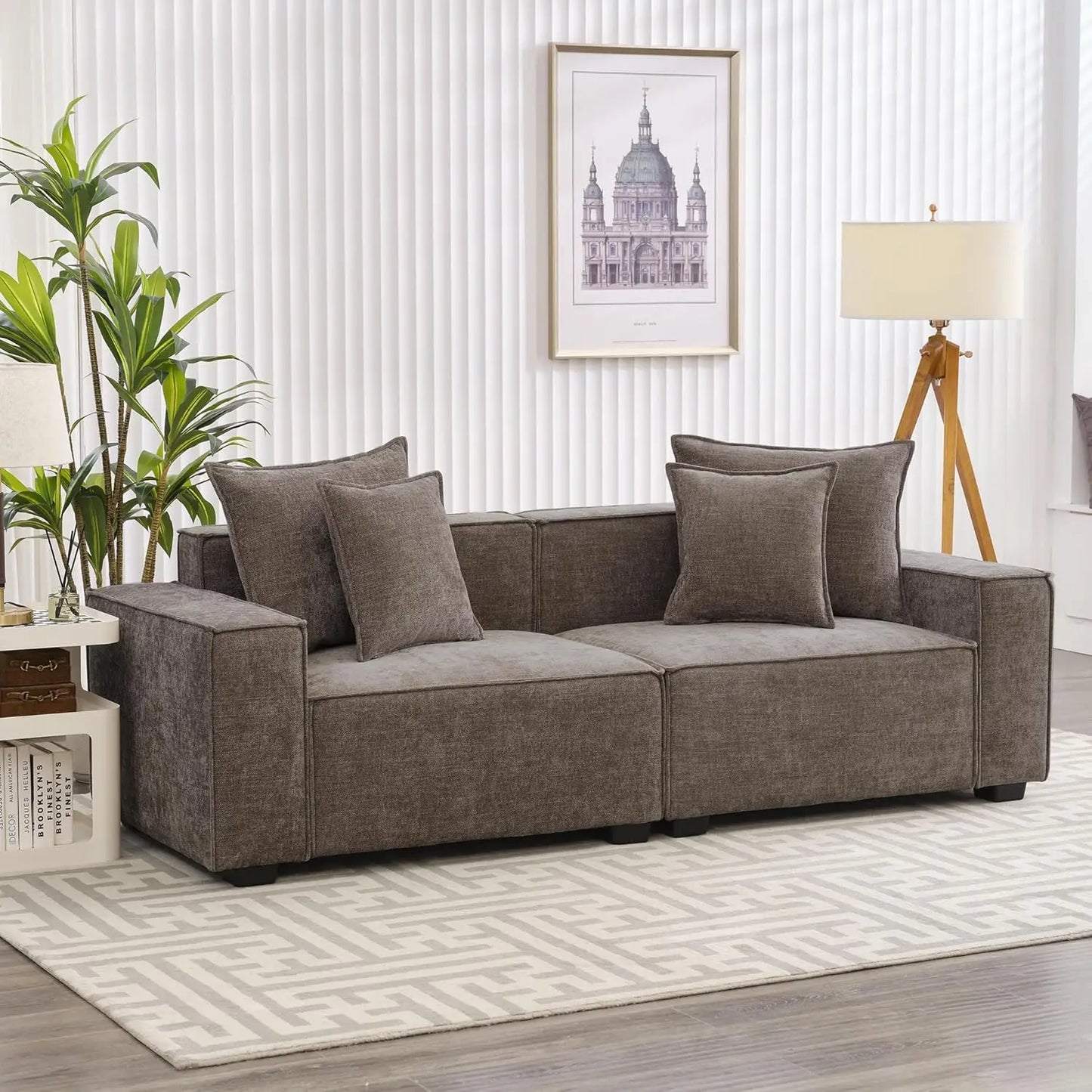 89" Classic Chenille Sofa